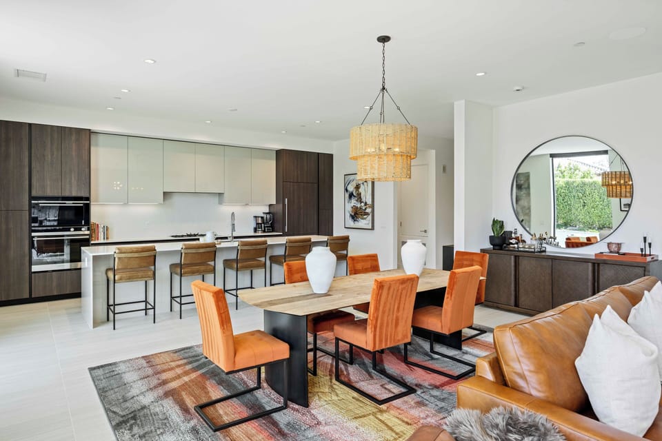 The furnishings in this property are beautifully appointed. It's evident that a great deal of thought went into selecting them.