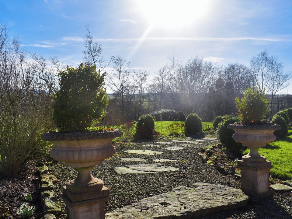 Garden | The Cottage at Peers Clough Farm, Rossendale, near Clitheroe and the Ribble Valley
