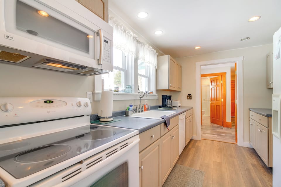Kitchen | 1st Floor | Drip Coffee Maker | Refrigerator