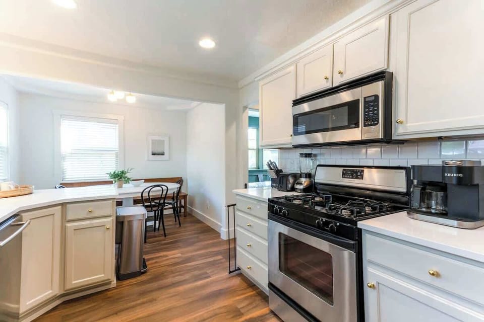 Full kitchen in main house