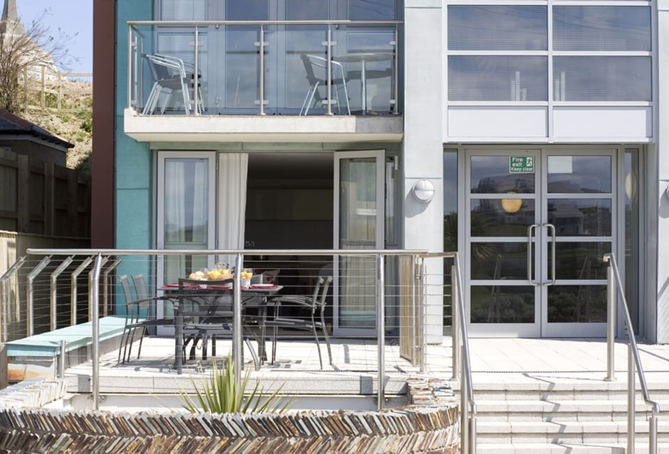 Cinq 5 Zinc, Newquay: Your private terrace is just the spot for alfresco lunches