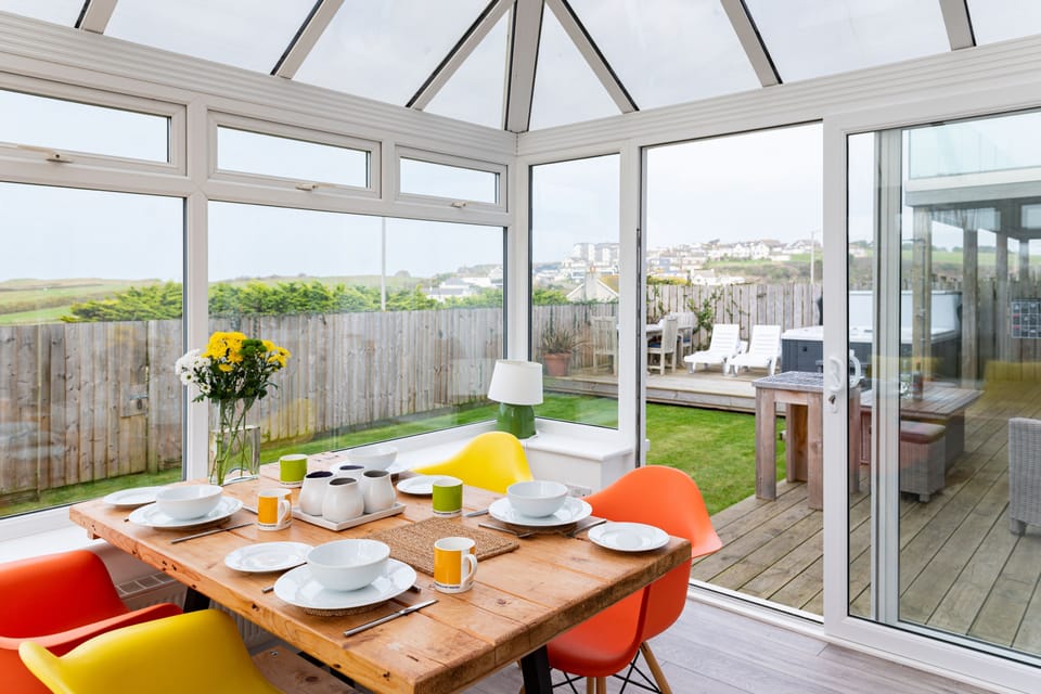Mermaid Gaze, Newquay: Dine inside or out, the choice is yours!