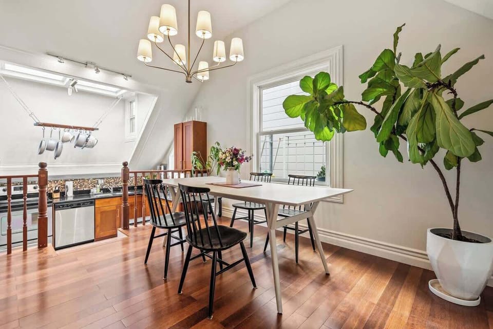 Open dining area perfect for gatherings.