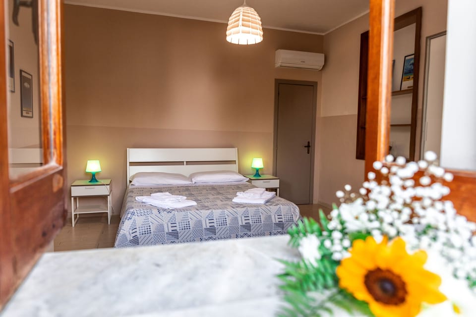 Double or Twin Room, Private Bathroom, Partial Sea View | Desk