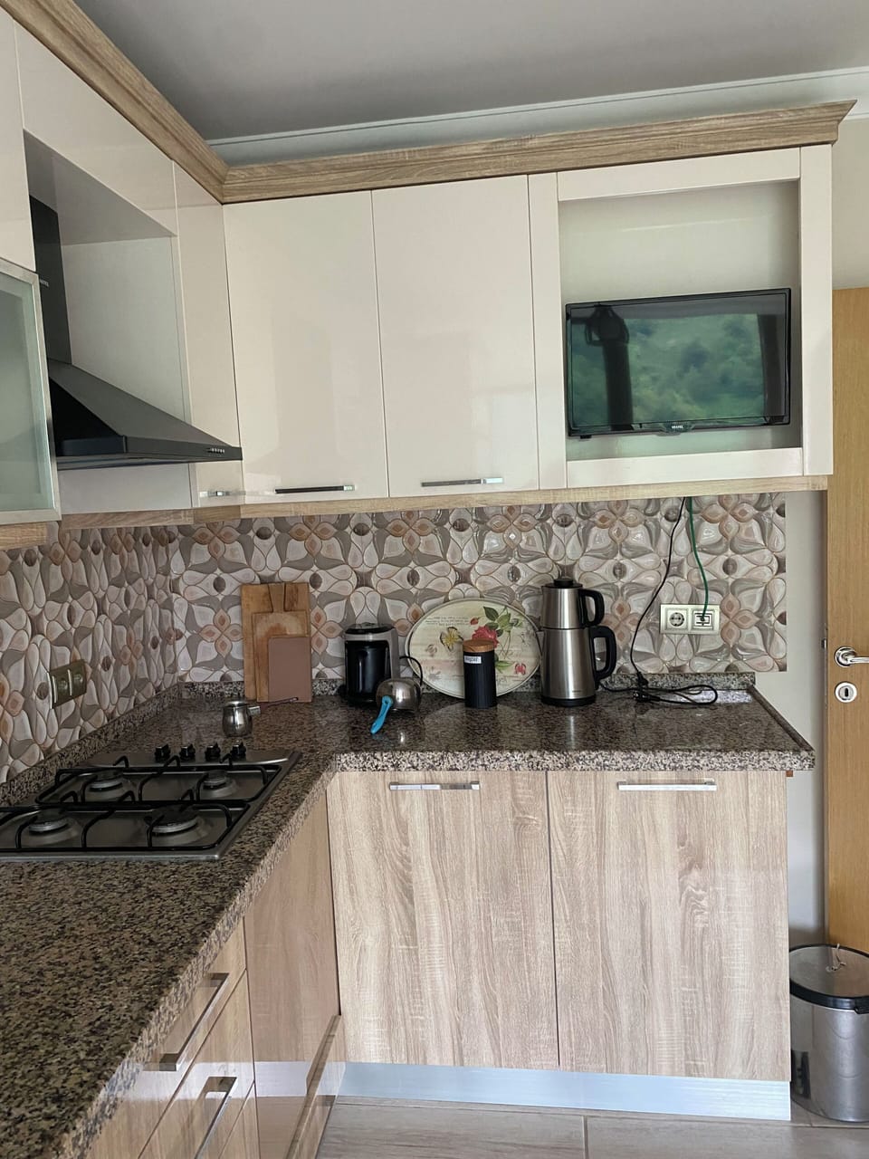 Basic Apartment, Balcony, Mountain View | Private kitchen