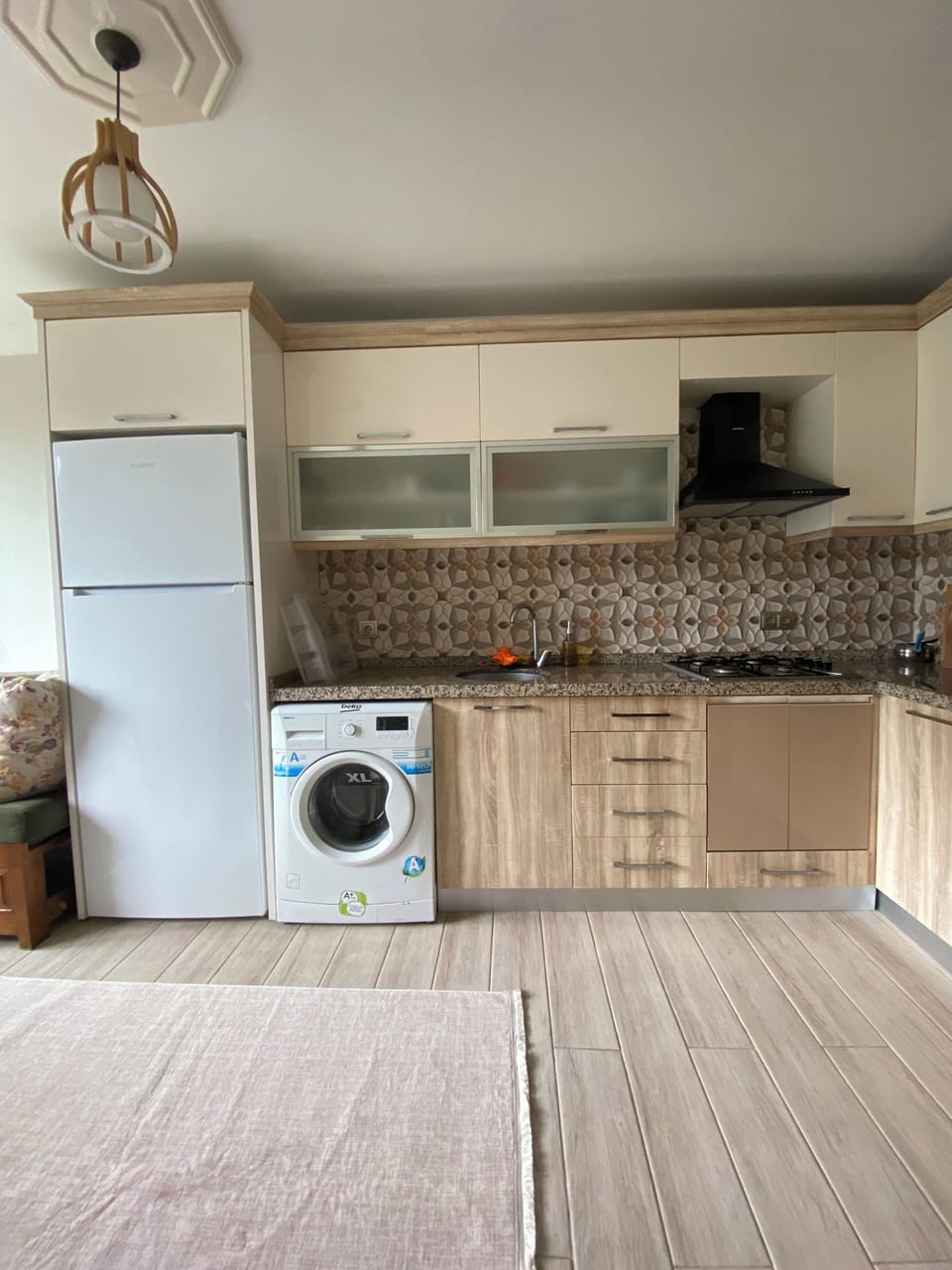 Basic Apartment, Balcony, Mountain View | Private kitchen