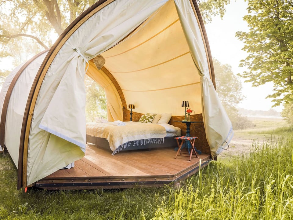 Exclusive Tent, Non Smoking, River View | Individually furnished, free WiFi, bed sheets