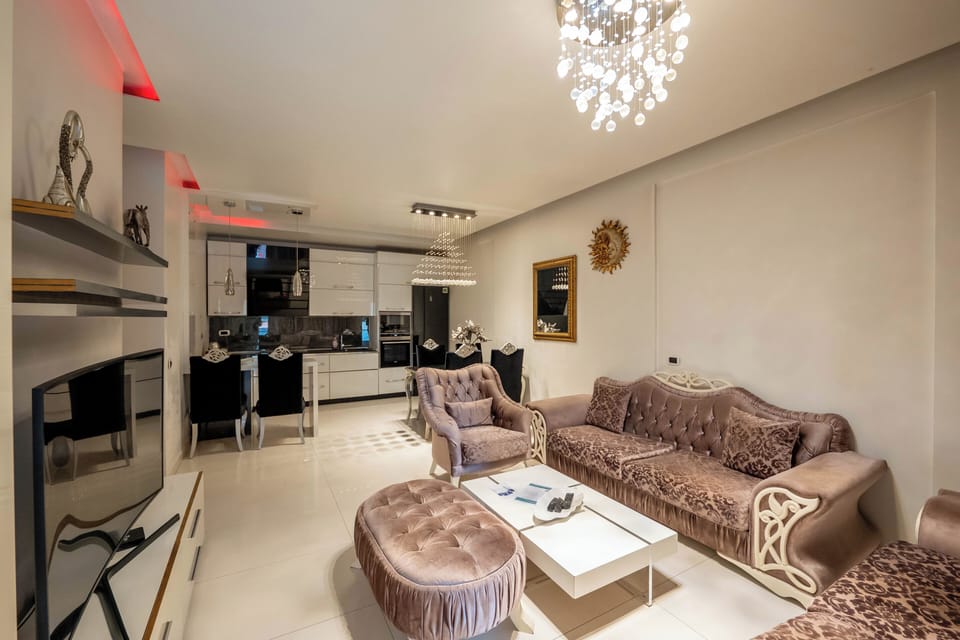 Apartment, 2 Bedrooms, Balcony | Living room | 42-inch flat-screen TV with satellite channels