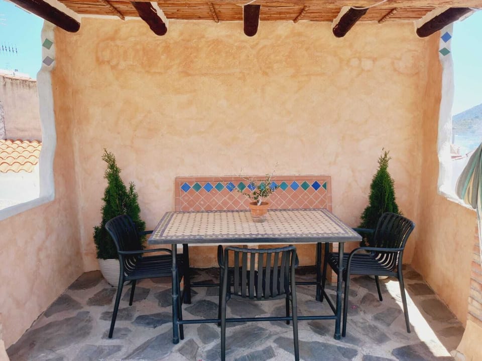 Second cozy corner on the roof terrace
