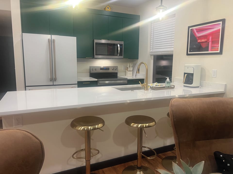 Modern Kitchen with loads of appliances just in case you want to do some cooking