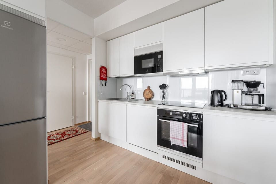 You’ll find everything you need for a gourmet stay, from a sleek induction cooktop to professional-grade kitchen tools.
