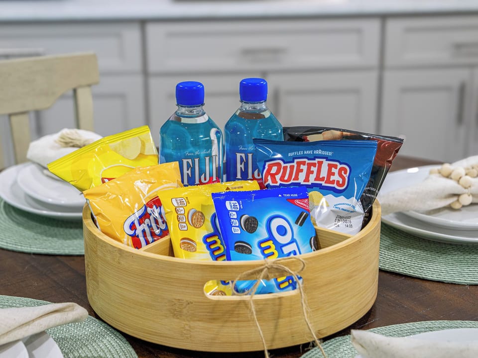 Complimentary Snacks during your stay