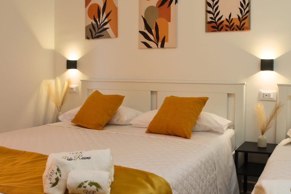 Triple Room, Balcony, City View | Frette Italian sheets, premium bedding, down comforters, in-room safe