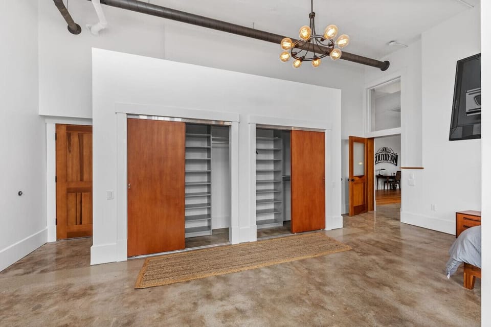 Master Bedroom Closet View