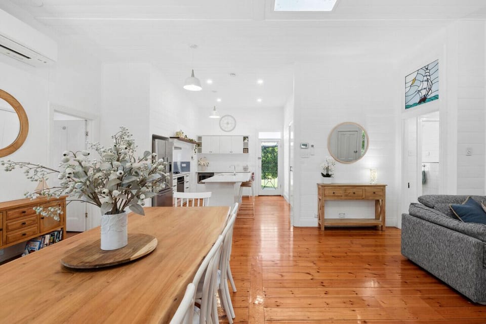 Open plan, kitchen, living dining area
