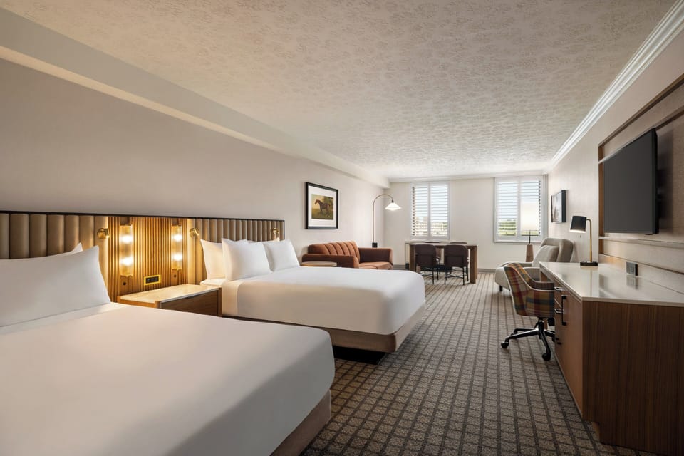 In-room safe, desk, blackout drapes, iron/ironing board
