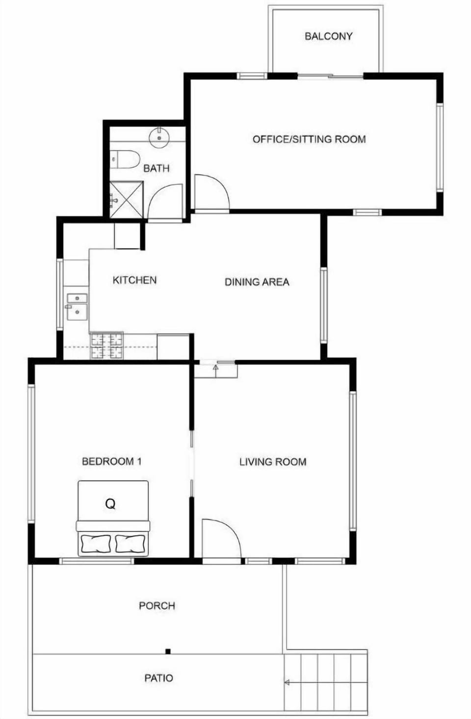Centennial Views Apartment | Floorplan