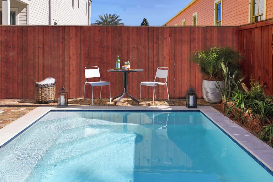 Private Outdoor Area | Heated Pool | Charcoal Grill
