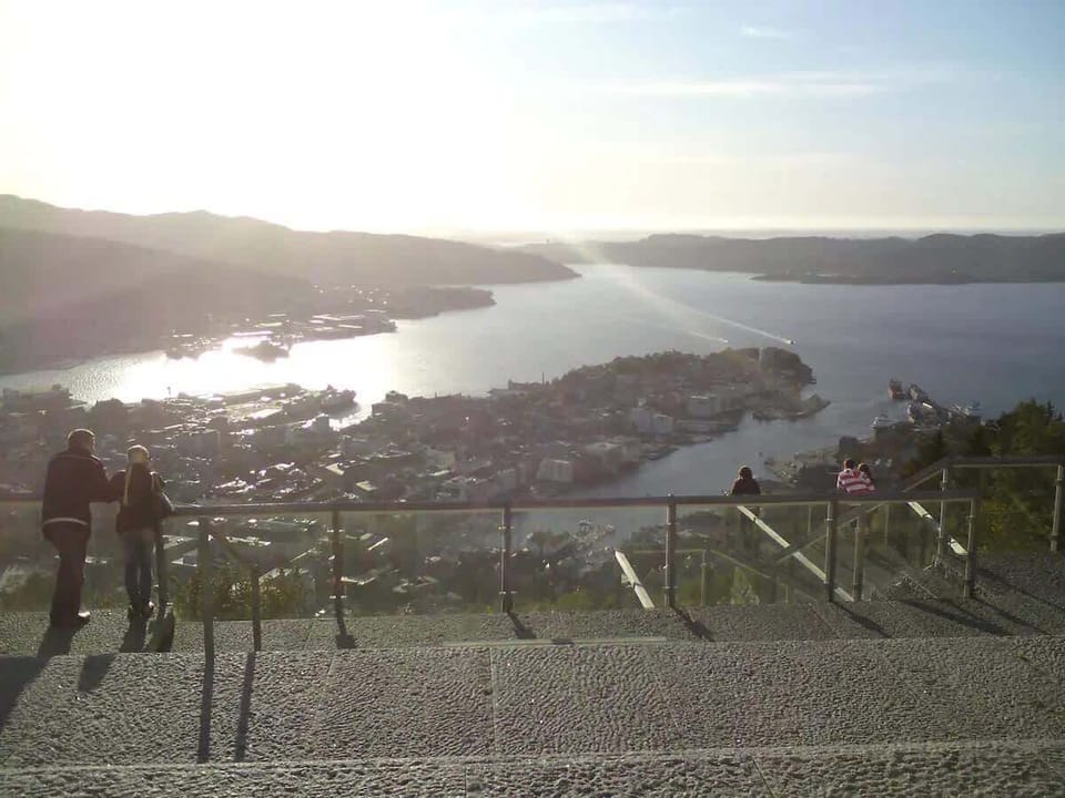 View from Mount Fløien