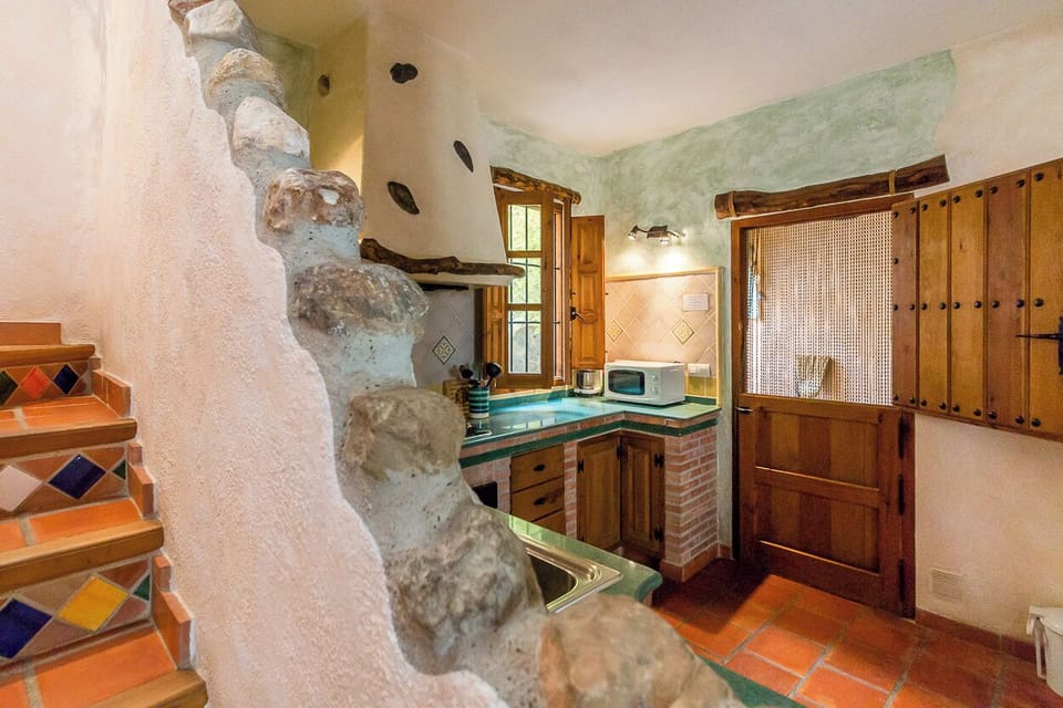Enter the casita in our spacious open kitchen