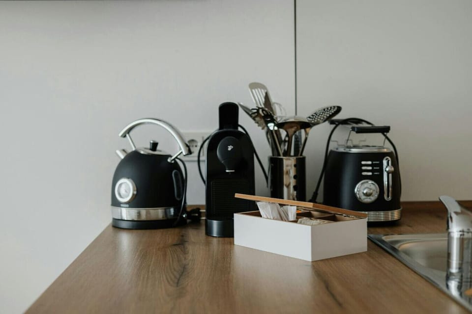 Our Kettle, Coffe machine and Toaster
