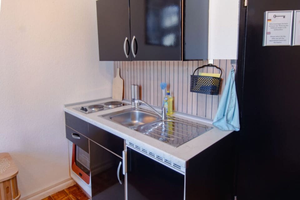 The kitchenette