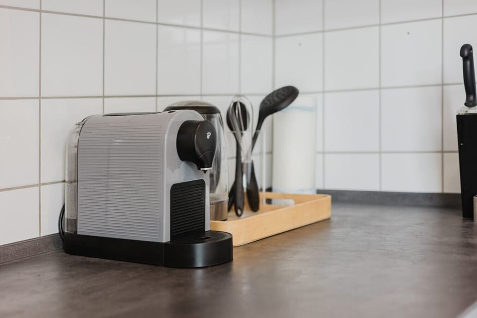 Enjoy a fresh cup of Nespresso coffee every morning — the perfect start to your day!