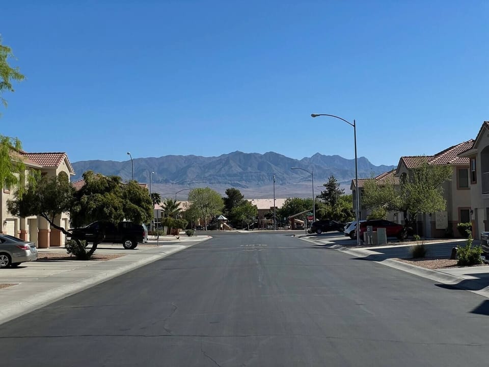 View from street