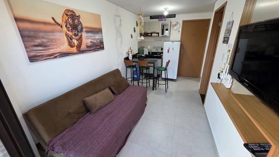 Comfort Apartment, City View | Living area