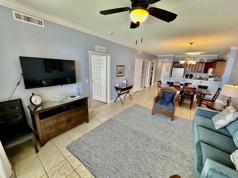 Gulf front living room