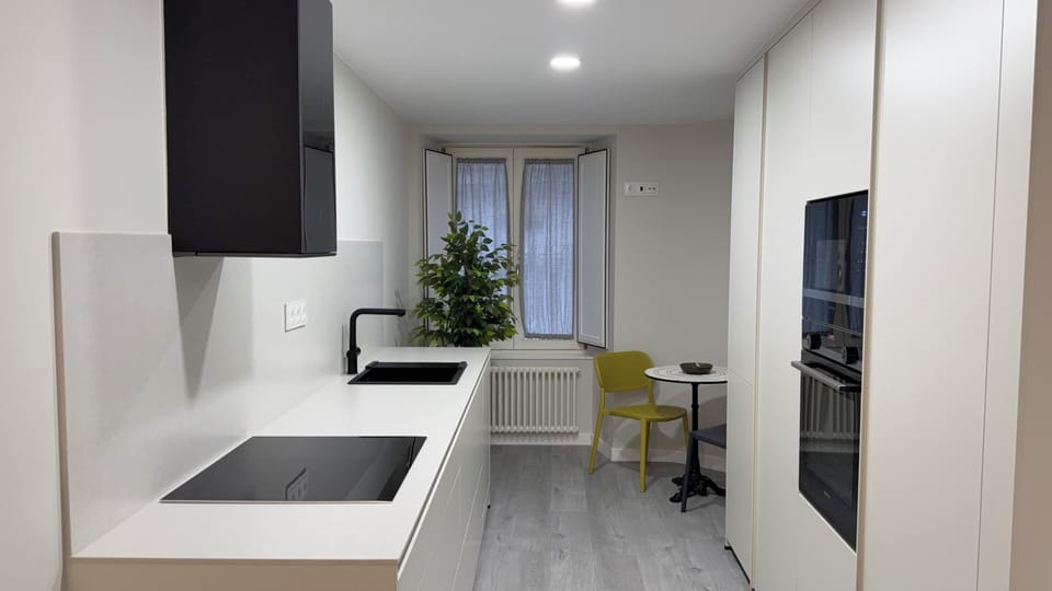 Luxury Apartment, 1 Bedroom | Private kitchen | Toaster, coffee grinder, griddle, mixer