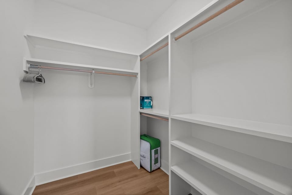 Walk in closet of Master bedroom