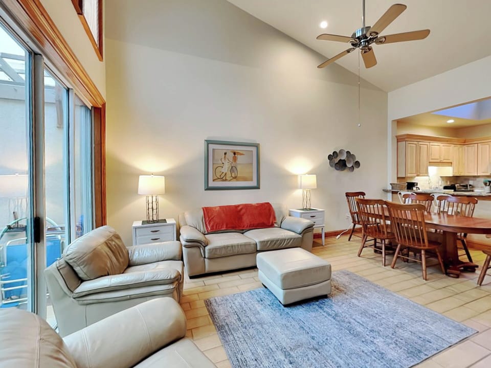 Open Living & Dining