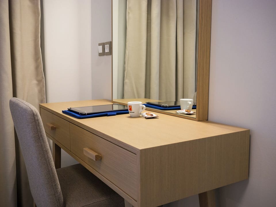 Family Suite, Balcony | Desk, laptop workspace, soundproofing, iron/ironing board