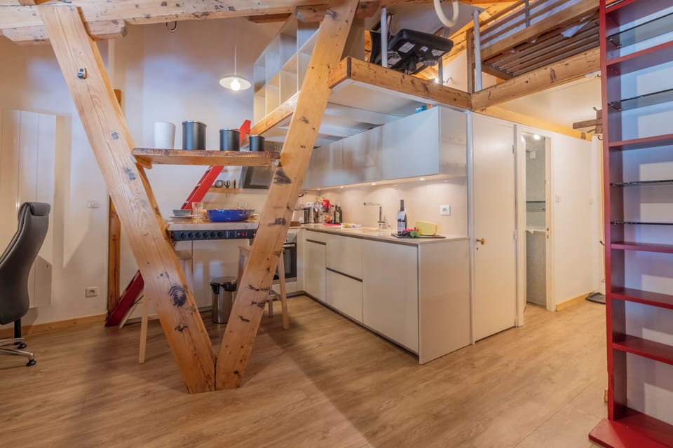 Kitchen and dining area