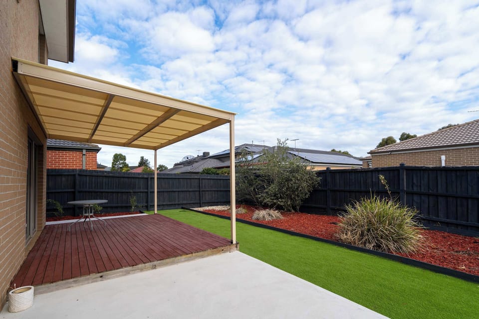 Outdoor area with decking 