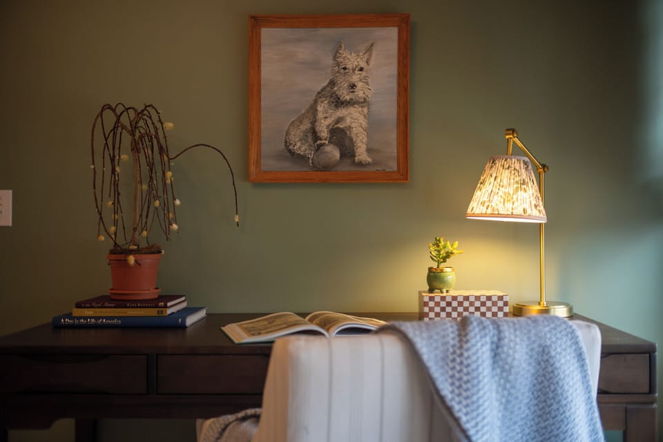 King Bedroom Reading Desk