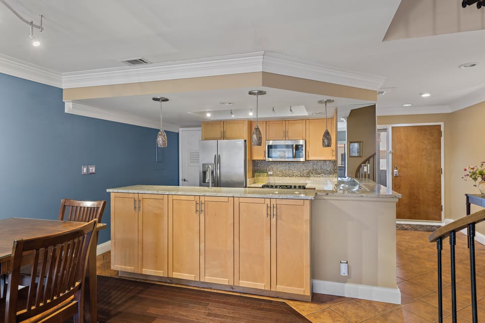 Kitchen Counter with Extra Storage Space