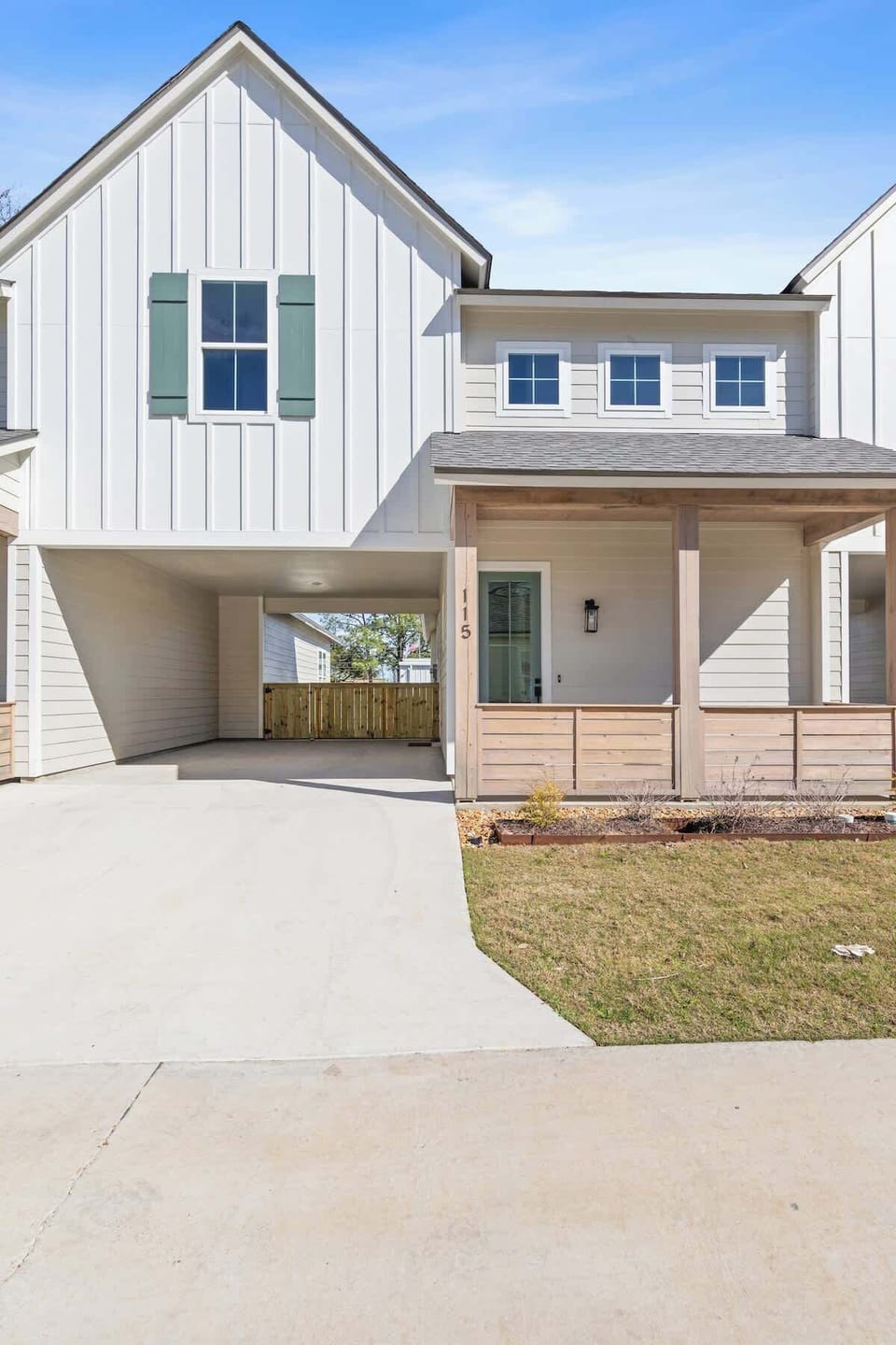 View of the property from the street!