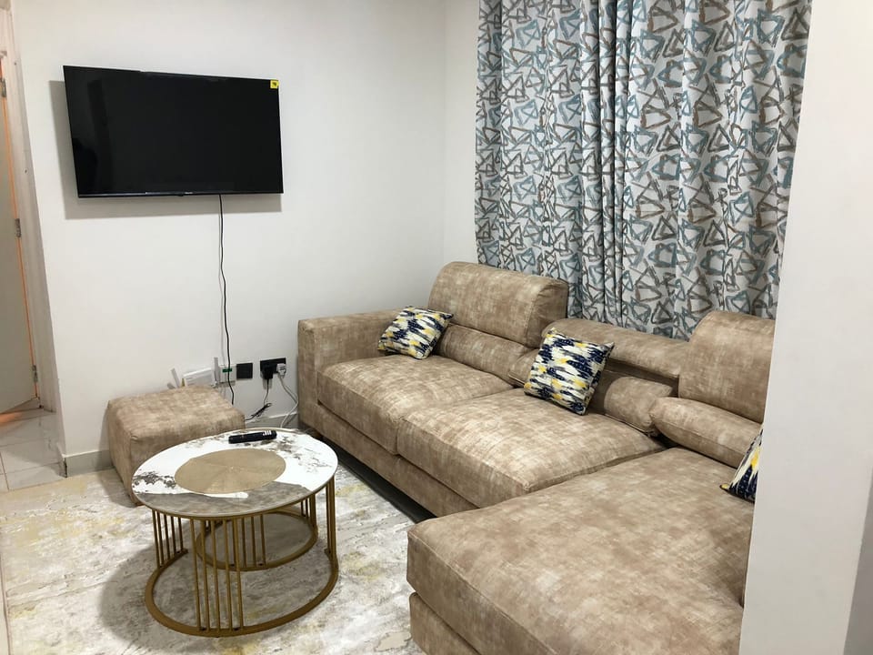 Superior Apartment, Balcony, Pool View | Living area | Flat-screen TV