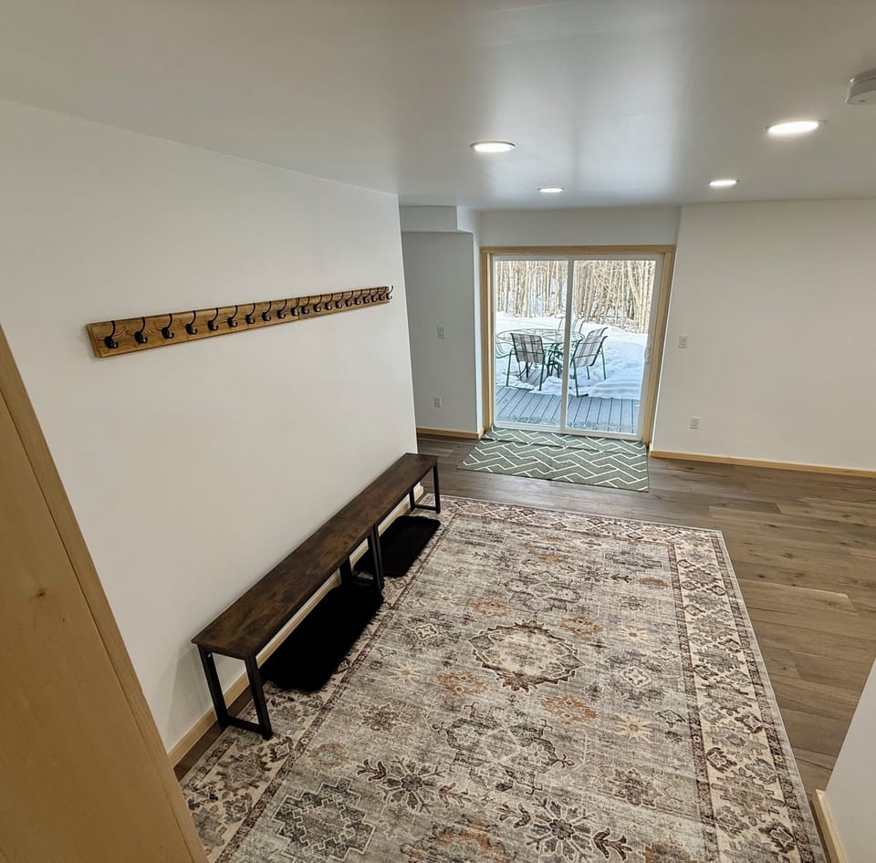 Basement - space for coats and shoes