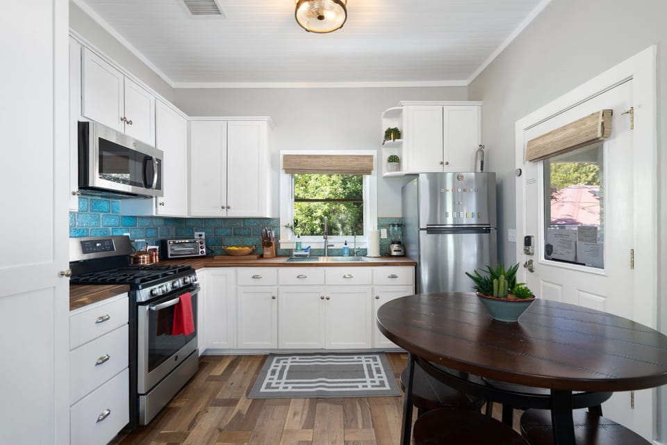 Kitchen with all the amenities