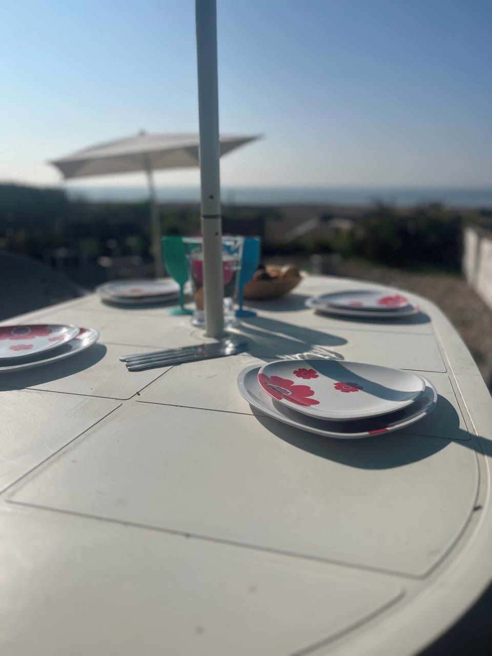 Outside dining