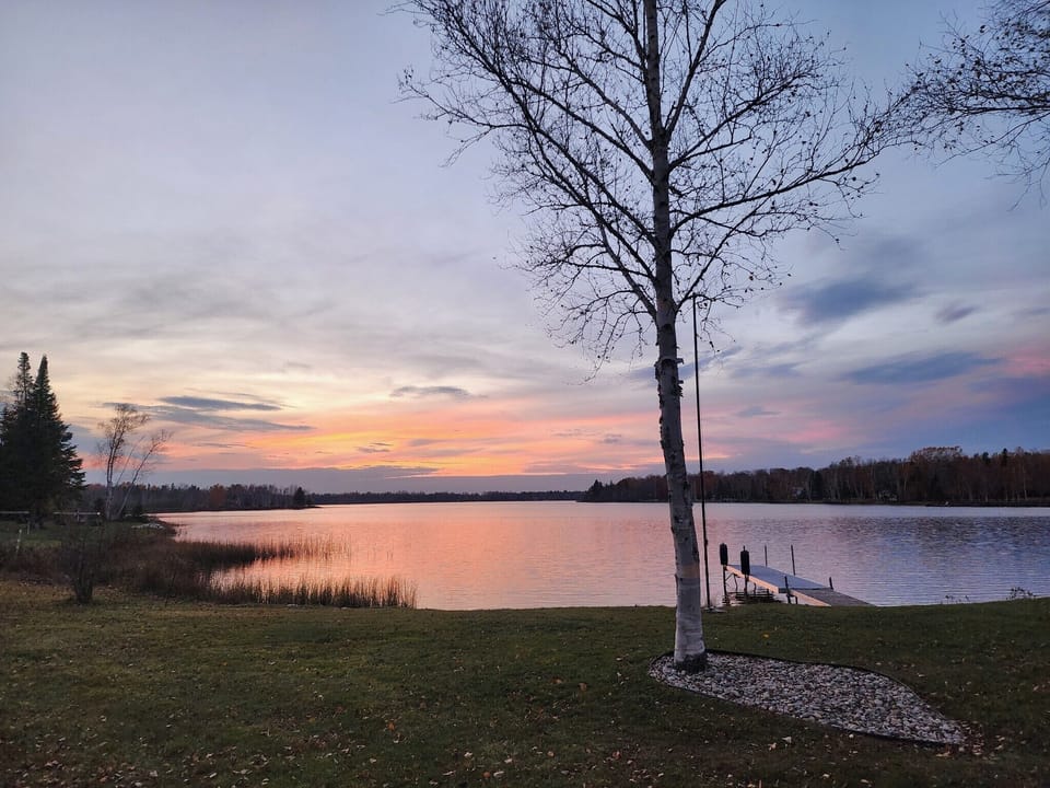 Beautiful Sunset on Trout Lake