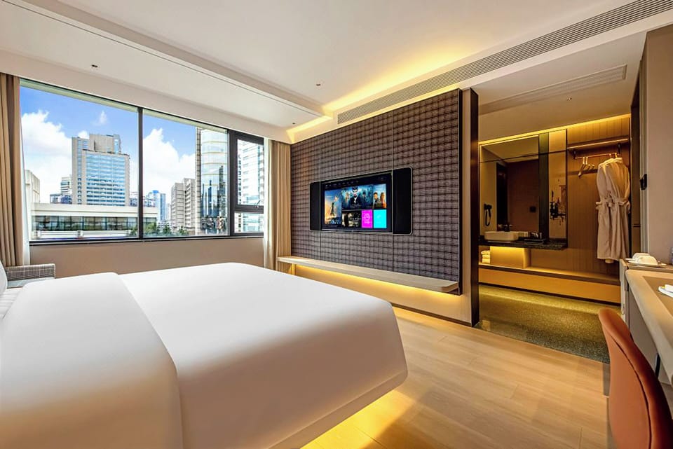 City Double Room | Egyptian cotton sheets, premium bedding, down comforters, pillowtop beds