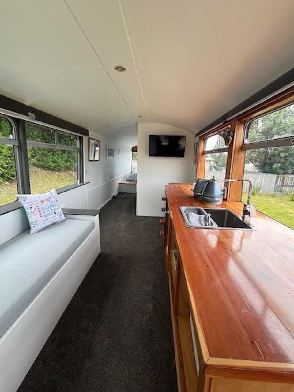 Tv lounge/kitchen area