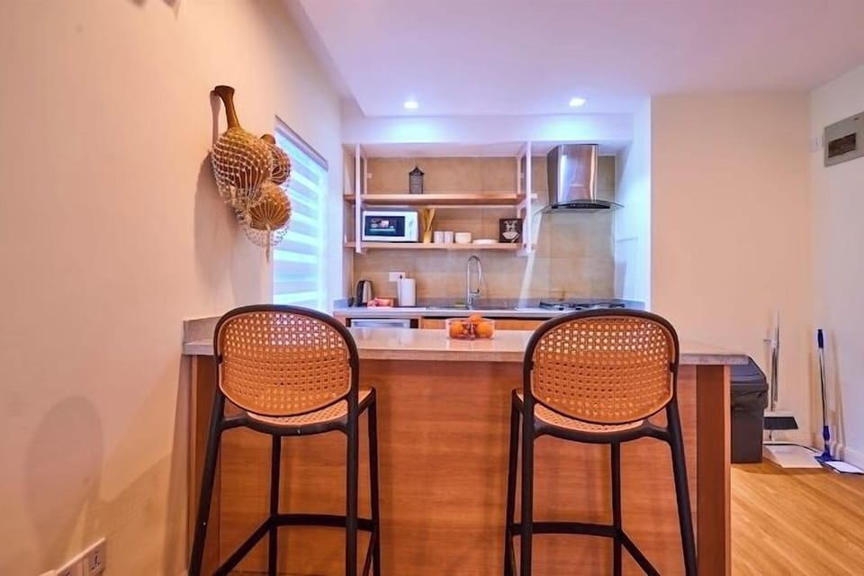 Economy Apartment, Balcony, City View | Private kitchenette | Mini-fridge