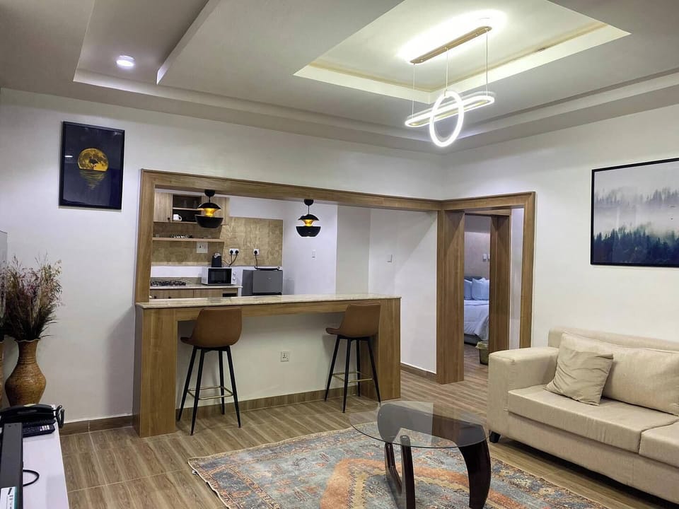 Economy Apartment, Balcony, City View | Living area