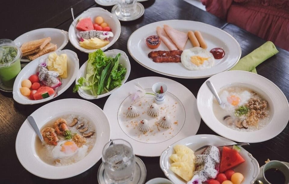 Free daily local cuisine breakfast