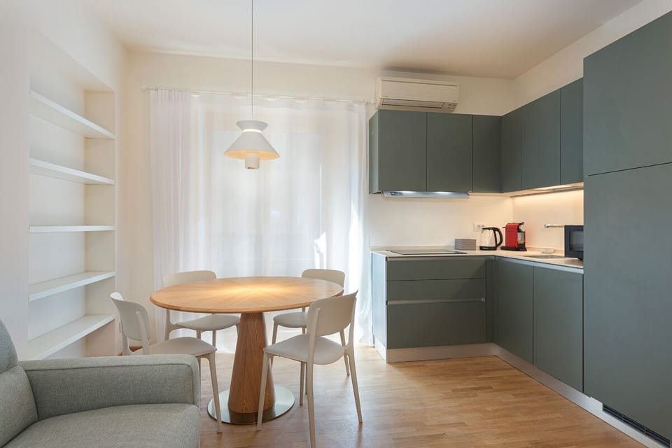 Apartment | Living area | 100-cm LED TV with digital channels